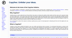 Desktop Screenshot of copyfree.org