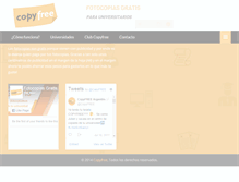 Tablet Screenshot of copyfree.com.ar